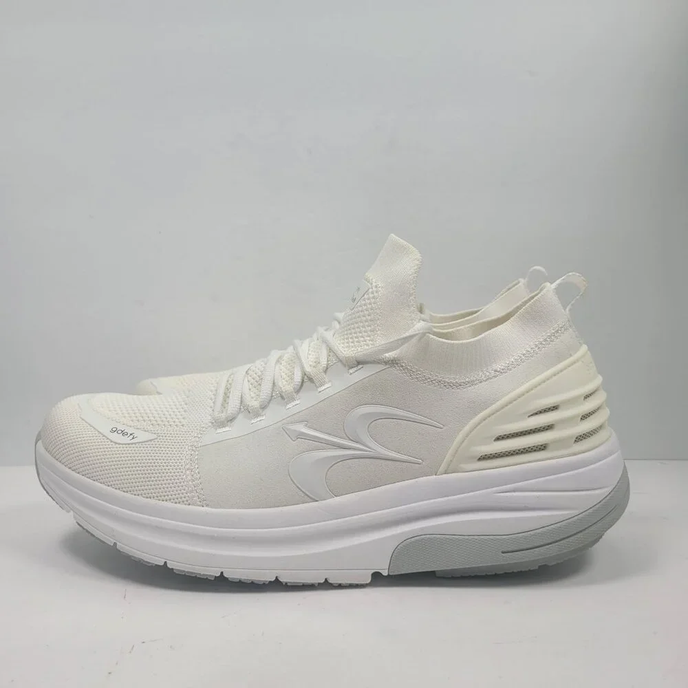 Gdefy Gravity Defyer Men's White Athletic Shoes TB9036MWH-M US Size 13